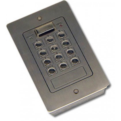 Videx 800NF flush 2 code 2 relay stainless steel code lock keypad - DISCONTINUED